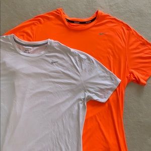 BUNDLE DEAL: 2 Nike Dri-Fit running shirts (XXL)
